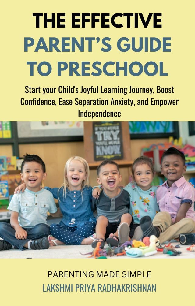 The Effective Parent's Guide to Preschool book cover
